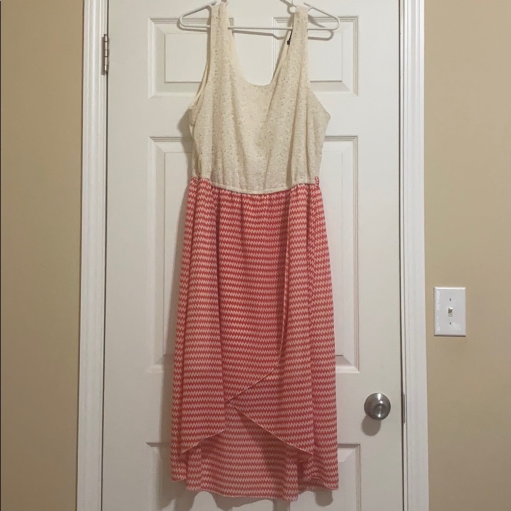 High-low Wrap dress